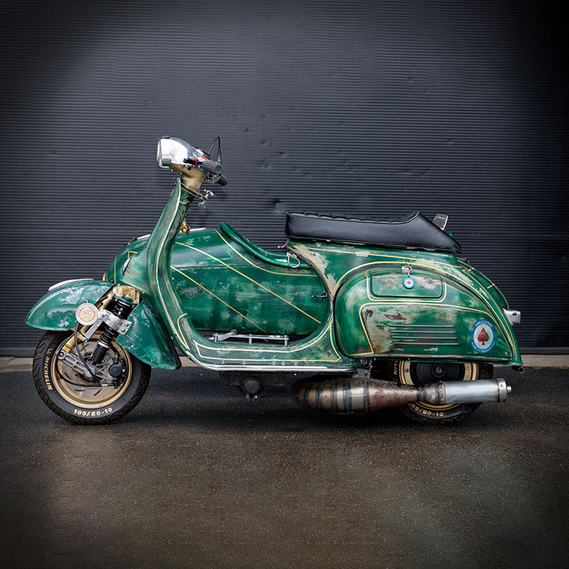 #43 Vespa Sprint 210 Beiwagen